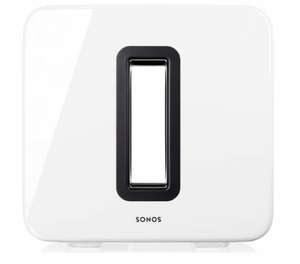 Caisson de basse Sonos Sub (Gen3) blanc + Pack Premium (661.7€ via NEWS1022)