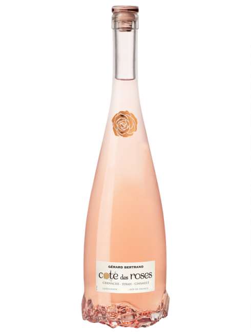 Lot de 3 bouteilles de vin rosé AOP Languedoc Cote des Roses 2021 - 3 x 75cl