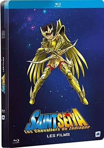 Blu-ray Saint Seiya (Les Chevaliers du Zodiaque) - Les 5 Films - Edition Steelbook