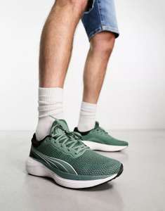 Chaussure de running Puma Scend - Vert et blanc, plusieurs tailles disponibles