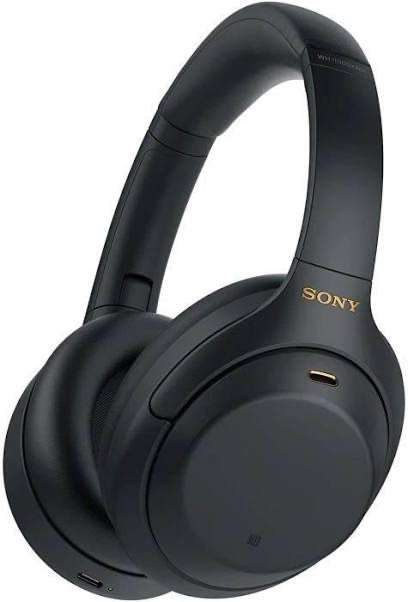 Casque audio sans-fil à réduction de bruit Bluetooth Sony WH-1000XM4
