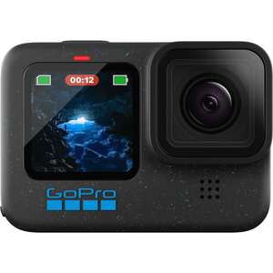 Caméra sportive GoPro HERO12 Black - 5.3K 60fps / 4K 120fps (+ 38€ en RP - Boulanger)