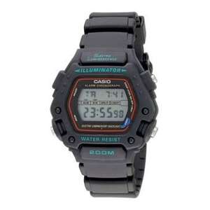Casio Digital Classic Alarm Montre chronographe WR200M DW-290-1VS