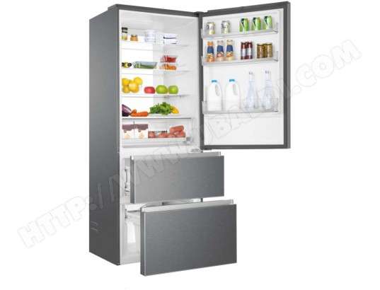 Réfrigérateur / congélateur bas Haier A3FE743CPJ - 436L (via ODR 100€)