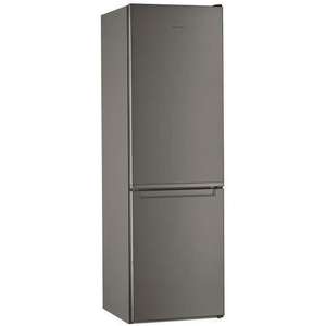 Réfrigérateur Whirlpool W5811EOX1 - 339 L (228 + 111) - Froid statique, Posable, 59,5 x 188,8 cm, Inox