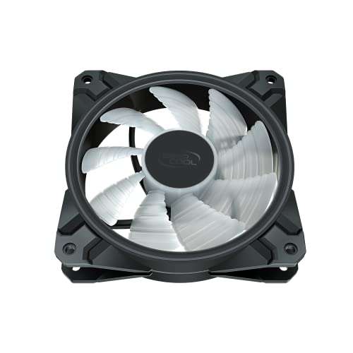Pack de 3 ventilateurs Deep Cool CF120 PLUS - ARGB, PWM (via coupon - vendeur tiers)