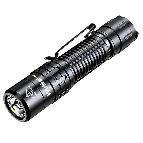 Lampe de poche LED Wurkkos TD02 - Rechargeable, torche tactique EDC à haute  luminosité - charge de type C (Vendeur Tiers) –