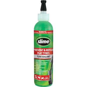 Produit Anti-crevaison pour Vélo Slime Prévention et Réparation Chambre à Air Non Toxique Écologique 237 ml