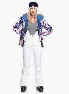 Pantalon ski ou snowboard femme Roxy Summit blanc - taille XS à L