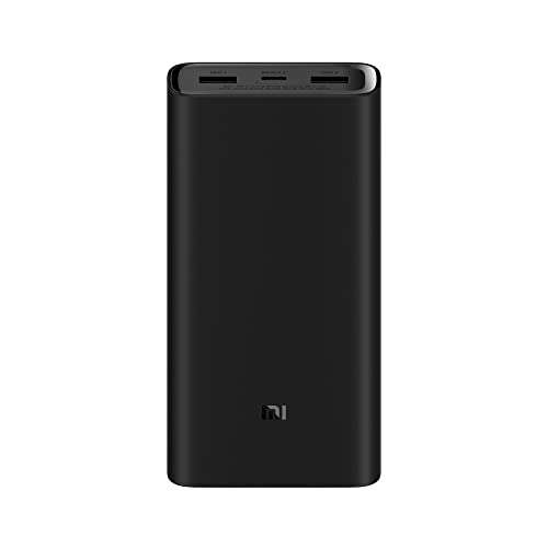 Batterie externe Xiaomi Mi Power Bank 3 - 20000 mAh, 50W, Noir