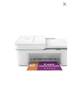 Imprimante Tout-en-un Jet d'encre HP DeskJet 4122e - 6 mois d'Instant Ink Inclus avec HP+ HP - magasin participants