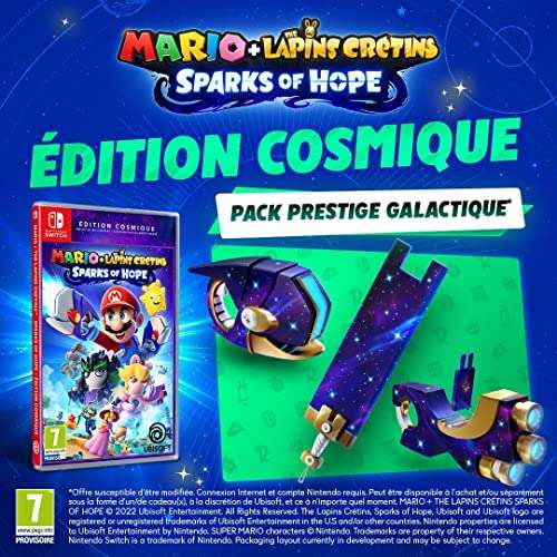 Mario + Lapins Crétins : Sparks of Hope sur Nintendo Switch - Edition cosmique