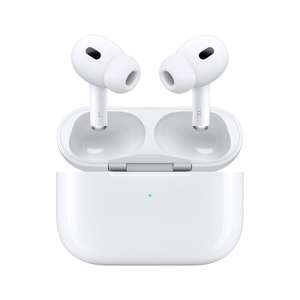 Ecouteurs sans fil Apple AirPods Pro 2ème génération (2023) avec Boîtier de charge MagSafe USB-C (MTJV3)