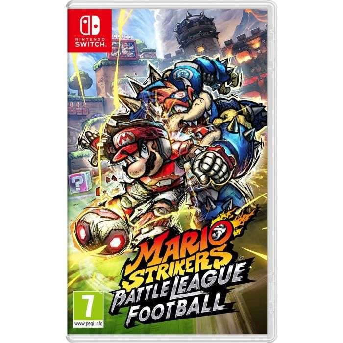 Jeu Nintendo Switch Mario Strikers : Battle League Football + 2 bons d'achat de 11€ dès 50€ d'achat sur une sélection