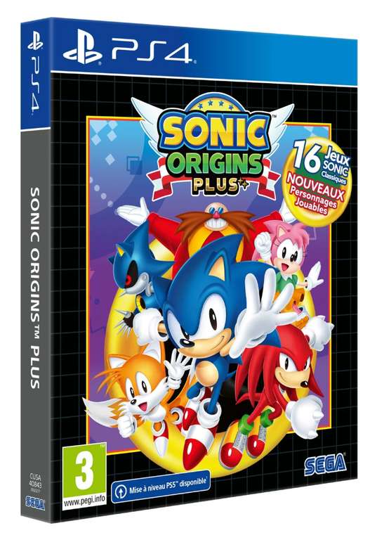 Jeu Sonic Origins Plus Sur Ps4 / Xbox