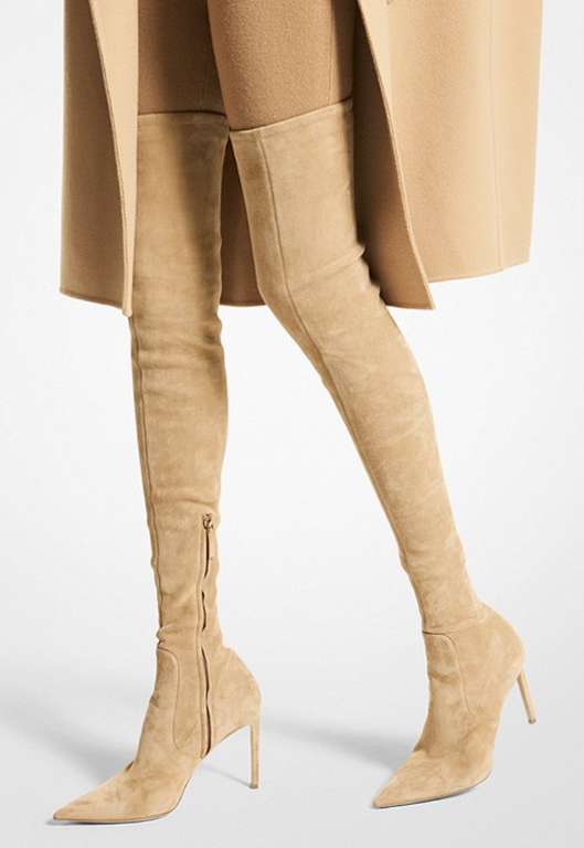 Bottes Michael Kors Collection Elle Suede Boot - Taille 38