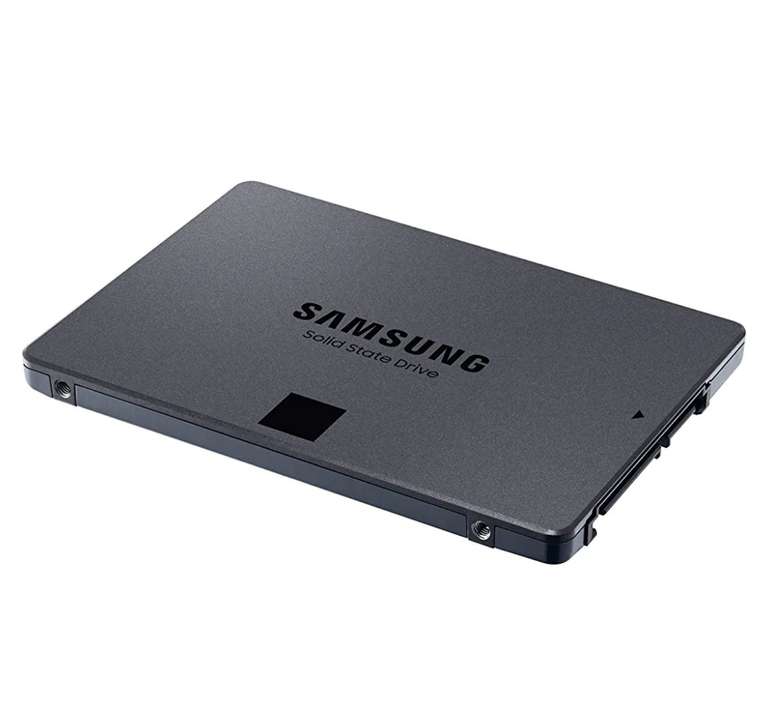 SSD interne 2.5" Samsung 870 QVO (MZ-77Q4T0BW) - 4 To, QLC 3D, DRAM (+8,00€ en Rakuten Points - Vendeur Darty)