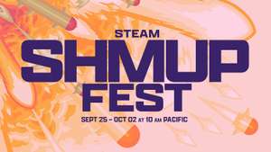 Steam SHMUP Festival: un autocollant gratuit par jour (7 autocollants différents)