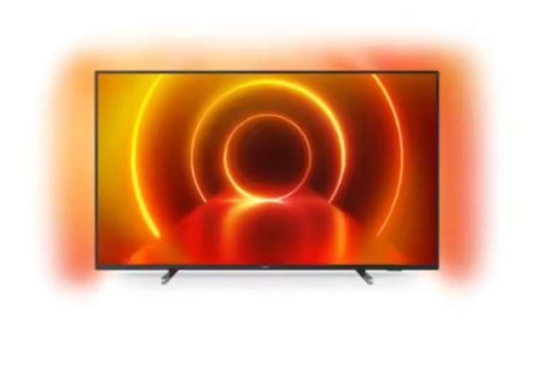 TV LED 50" Philips 50PUS7855/12 - 4K UHD, Smart TV, Ambilight 3 cotés, 50Hz, HDR10+ (via 239.5€ sur la carte) - 184,5€ via BA de 55€