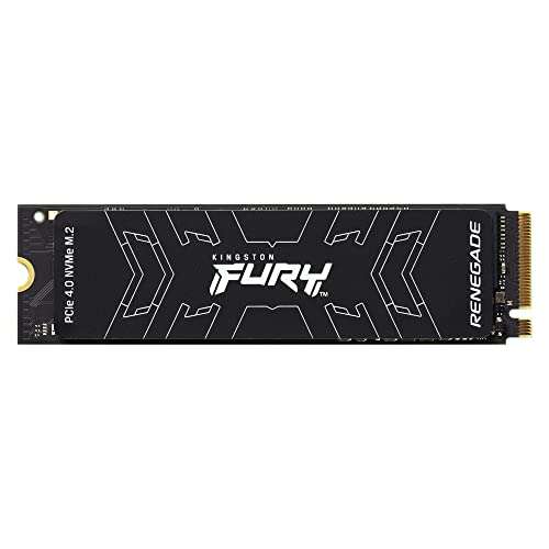 SSD interne M.2 NVMe Kingston Fury Renegade ‎SFYRS/1000G (TLC, DRAM) - 1 To, PCIe 4.0, 7300-6000 Mo/s Lecture-Ecriture, Compatible PS5