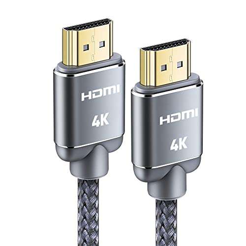 Câble HDMI en nylon tressé 4K Snowkids - 2m, 4K@60Hz (vendeur tiers)