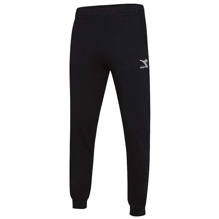 Pantalon de jogging Diadora Cuff Cuff Light Homme - Tailles S à 3XL, Plusieurs Coloris, 100% Coton