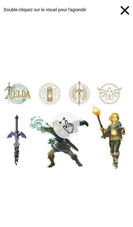 [Précommande] The Legend of Zelda: Tears Of The Kingdom sur Nintendo Switch + Poster + Stickers (+10€ sur le compte pour les adhérents)