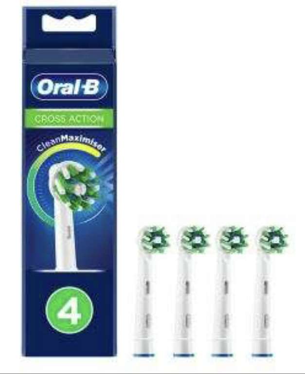 Lot de 4 Brossettes Oral-B - Différentes variétés (Via 18,32€ sur Carte Fidélité et BDR/ODR 2€)