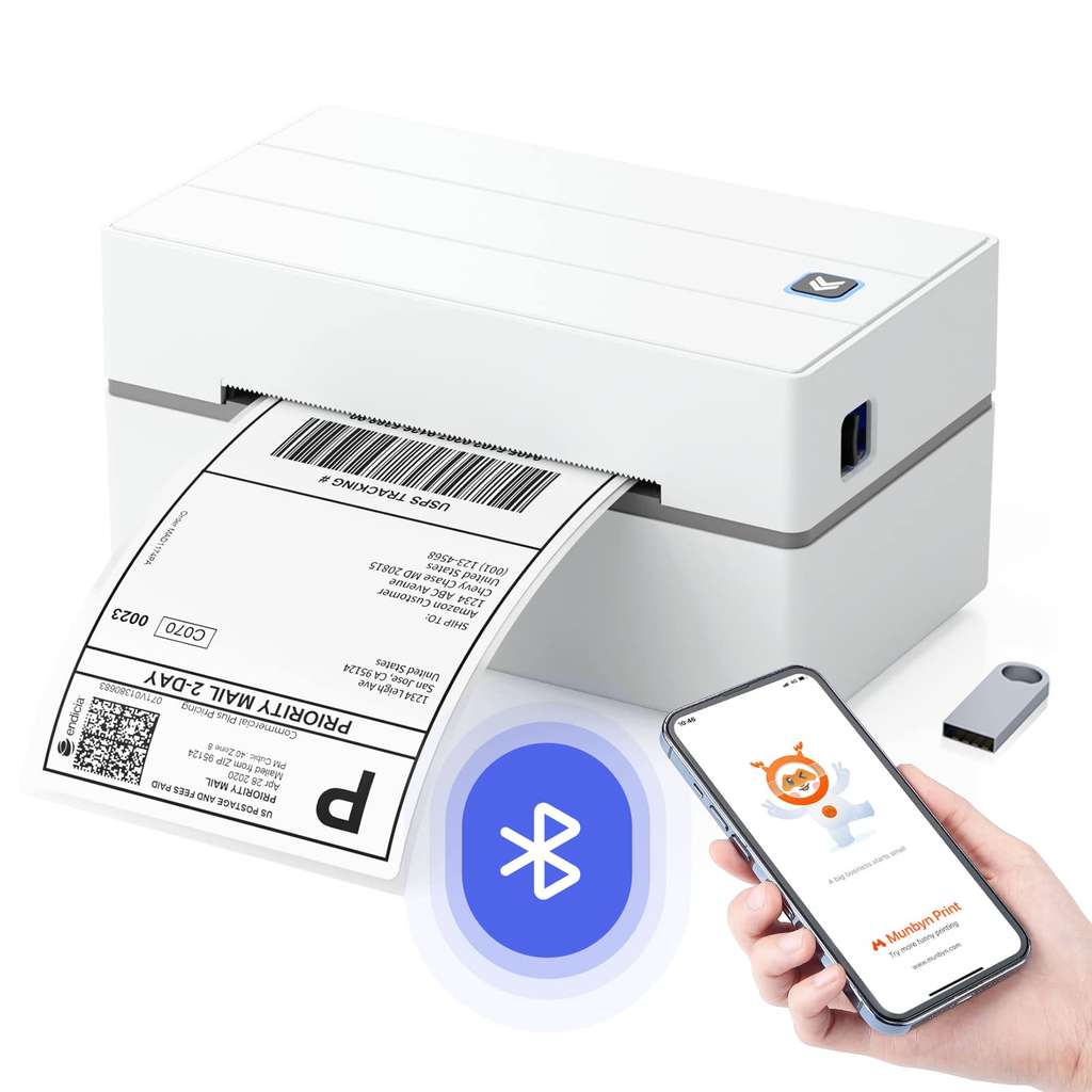 Mini Imprimante Etiquette Thermique Portable Bluetooth Compatible avec iOS  Android pour La Maison, Le Bureau Et Les Petites - Cdiscount Informatique