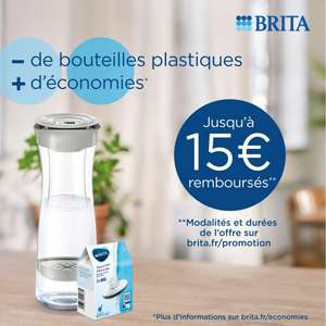 Bouteille filtrante Brita - Gris pastel (Via 10€ d'ODR)
