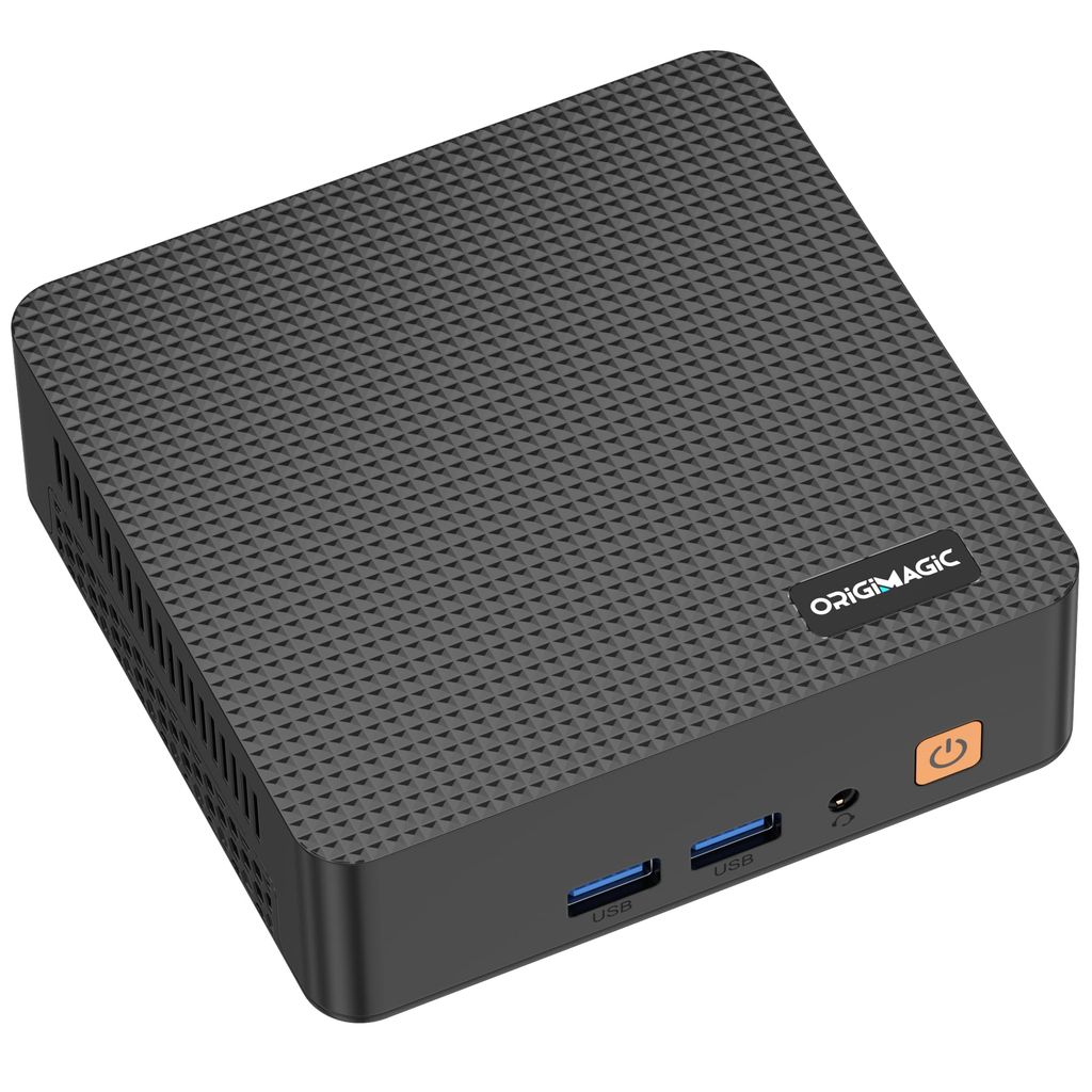 Mini PC Origimagic C5 - Ryzen 5 3500U, Vega 8, 8 Go de RAM DDR4, SSD Nvme de 256 Go, WiFi 5 & BT 5.0, Windows 11 Pro (Vendeur Tiers)