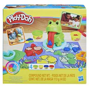 Coffret découverte avec lot de 4 pots de pâte à modeler Play-Doh: La grenouille des couleurs