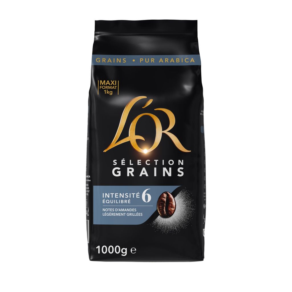 [Prime] Paquet de café en grain L'or sélection intensité - 1kg