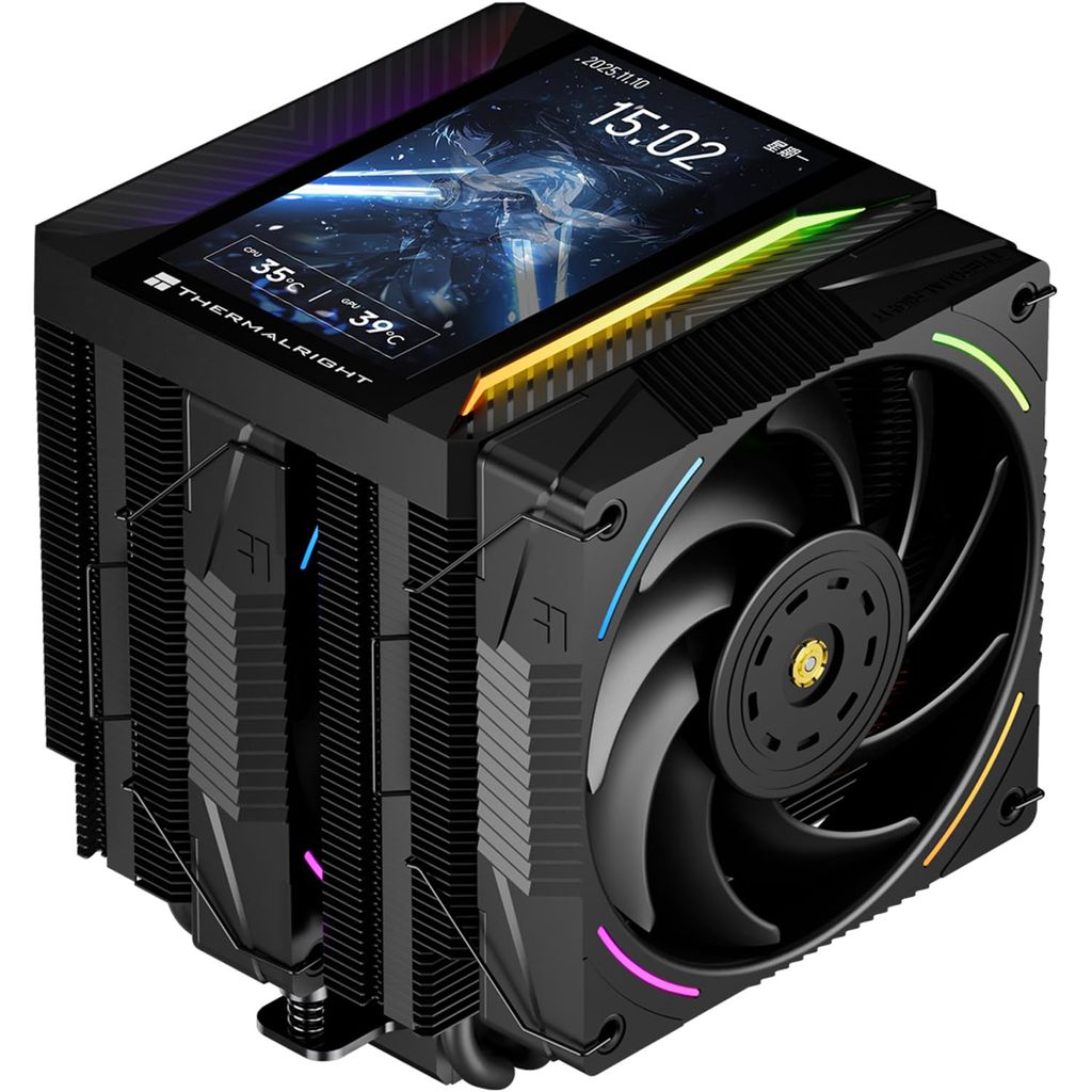 Ventirad Thermalright Peerless Assassin 120 Vision MAX ARGB - écran d'affichage magnétique de 5" (Vendeur tiers)