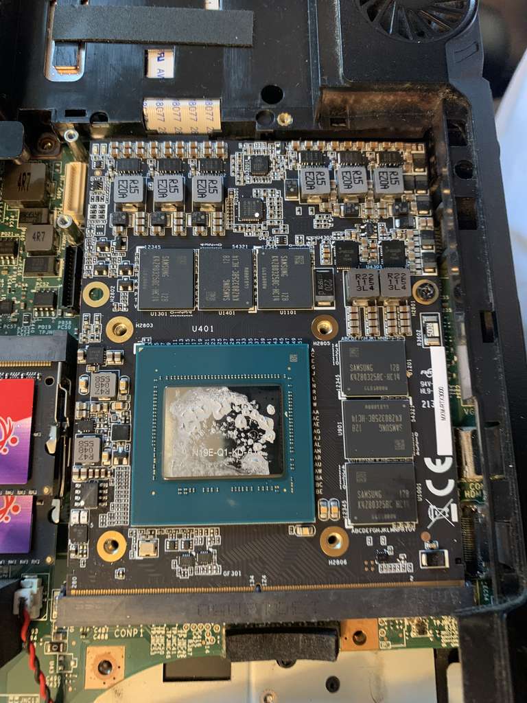 NVidia Geforce GTX 980M GDDR5 8 Go MXM Carte graphique pour