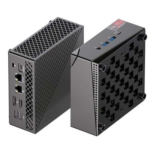 Mini PC T-bao MN57 - Ryzen 7 5700U, RAM 32 Go, SSD 1 To, WiFi 6, Windows 11 (1x HDMI, 1x DP, 2x RJ45, 1x Type-C, 4x USB) - Entrepôt EU
