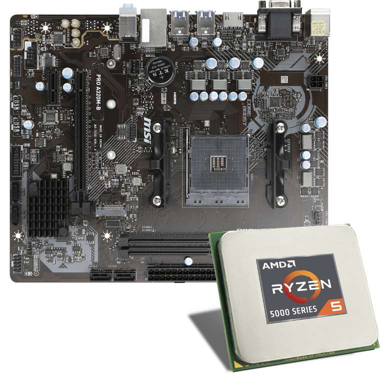 SOequilibre-Kit de mémoire de carte mère Bcape M, processeur AMD Ryzen 5  5600, canal touristique