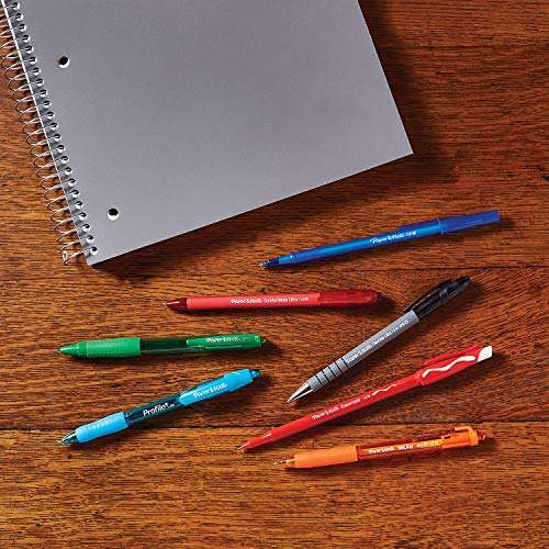 Lot de 27 stylos à bille Paper Mate InkJoy 100ST, pointe fine 0, 7 mm (Via Abonnement)