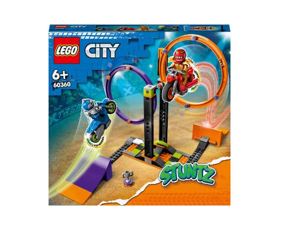 LEGO 60360, City Stuntz Le Défi de Cascade : les Cercles Rotatifs (Via 7€ sur la carte de fidélité)