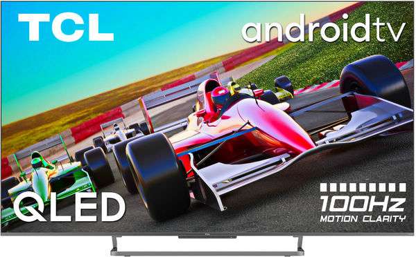 TV QLED 65" TCL 65C729 - 4K UHD, 100 Hz, Dolby Vision iQ, Android TV (via ODR 100€)