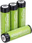 Lot de 4 piles rechargeables AA Amazon Basics - 2000 mAh (Via prévoyez et économisez)