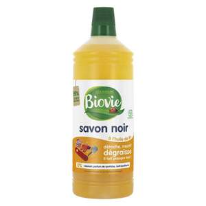 Nettoyant ménager Savon noir liquide Biovie - 1L, Auchan Issy les moulineaux (92)