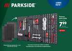 Set de 3 panneaux porte-outils Parkside - 30 pièces