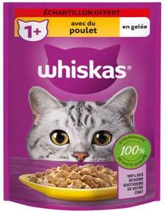 Echantillon gratuit pour chat Whiskas parmi 2 variétés (whiskas.fr)