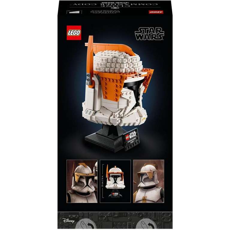 Jouet Lego Star Wars Casque Clone Commander Cody 75350 ou Rex 75349 (via 5€ sur la carte)