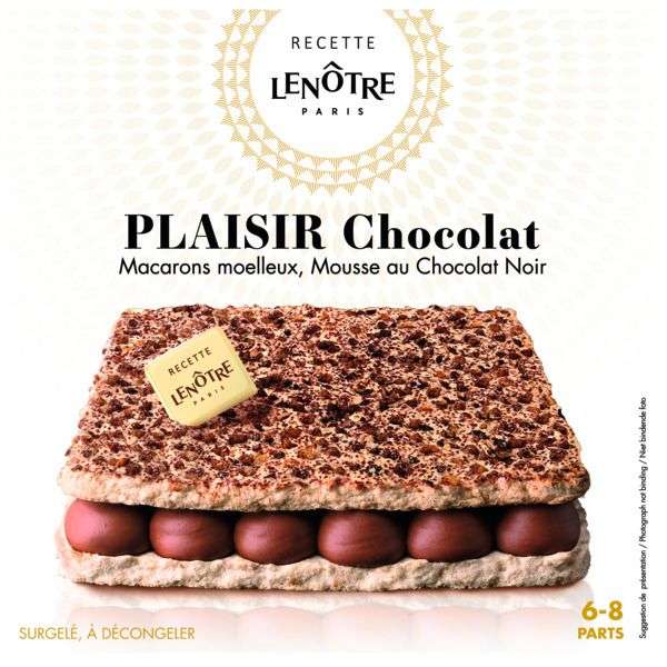 Entremet surgelé Le Notre Plaisir Chocolat