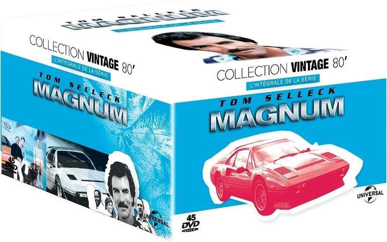 Sélection de Coffrets DVD en promotion - Ex : Magnum - L'intégrale des 8 Saisons