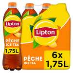 Pack de 6 Bouteilles de Lipton Ice Tea Pêche - 6 x 1,75L