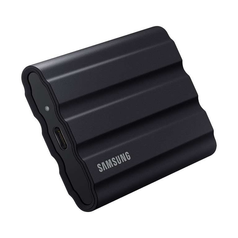 SSD externe Samsung T7 Shield - 1 To, Type-C, Résistant aux chocs, IP65, Noir ou Beige (Via ODR de 30€)