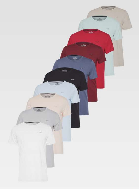 Lot de 10 T-Shirts Hollister Co - Tailles XS à XL